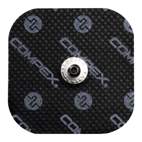 COMPEX PERFORMANCE SNAP 5CM SQ 4/PK ELECTRODES - SNAP - medisports