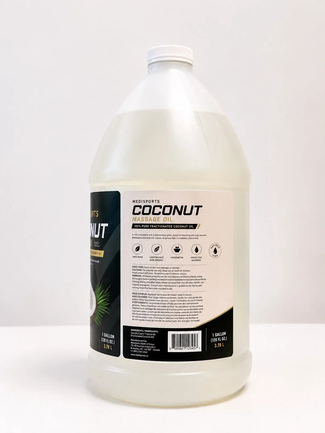 MediSports 100% Pure Fractionated Coconut Oil