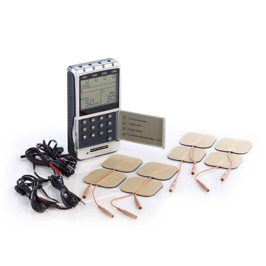 Twin Stim Plus 3rd Edition -4 Channel with TENS/EMS/IFC/MIC - medisports