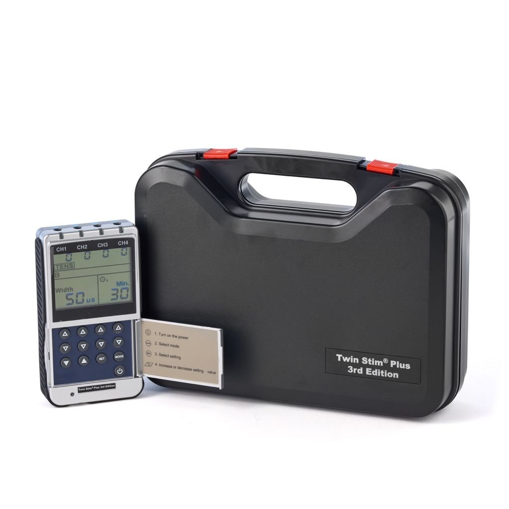 Twin Stim Plus 3rd Edition -4 Channel with TENS/EMS/IFC/MIC - medisports